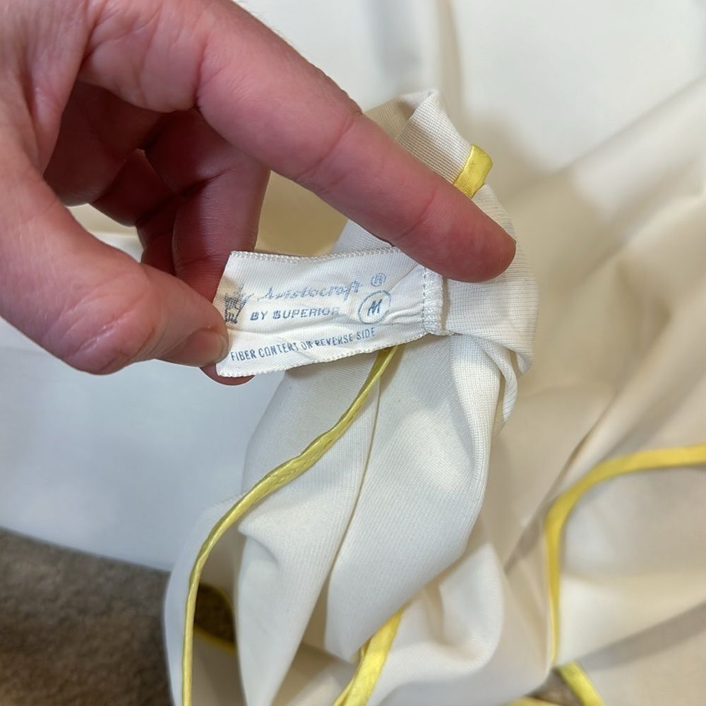 Aristocroft by Superior ILGWU Maxi Nylon Chemise Nightgown Vintage Women Medium - Picture 15 of 16